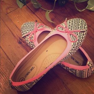 Cute patterned shoes